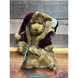 Christmas Classy Teddy Bear Bearington Collection Nicholas Plush With Tags
